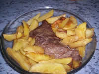 Carne al horno con papas